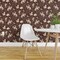 Pre-Pasted Wallpaper 2FT Wide Southwest Brown Boots Cactus Ranch Rodeo Cowboy Hat Moon Custom Pre-pasted Wallpaper by Spoonflower